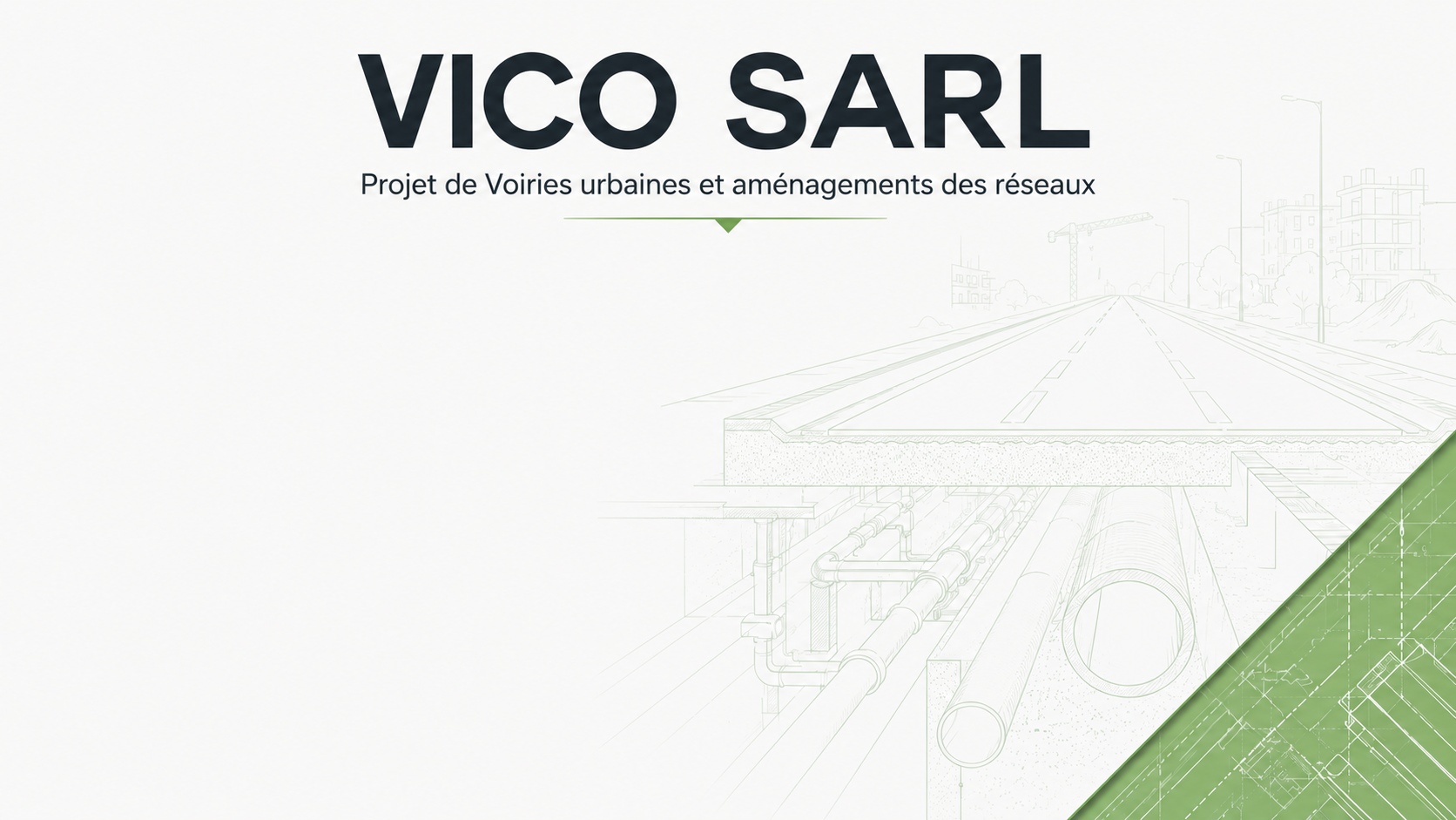 Voiries urbaines et aménagements des réseaux
